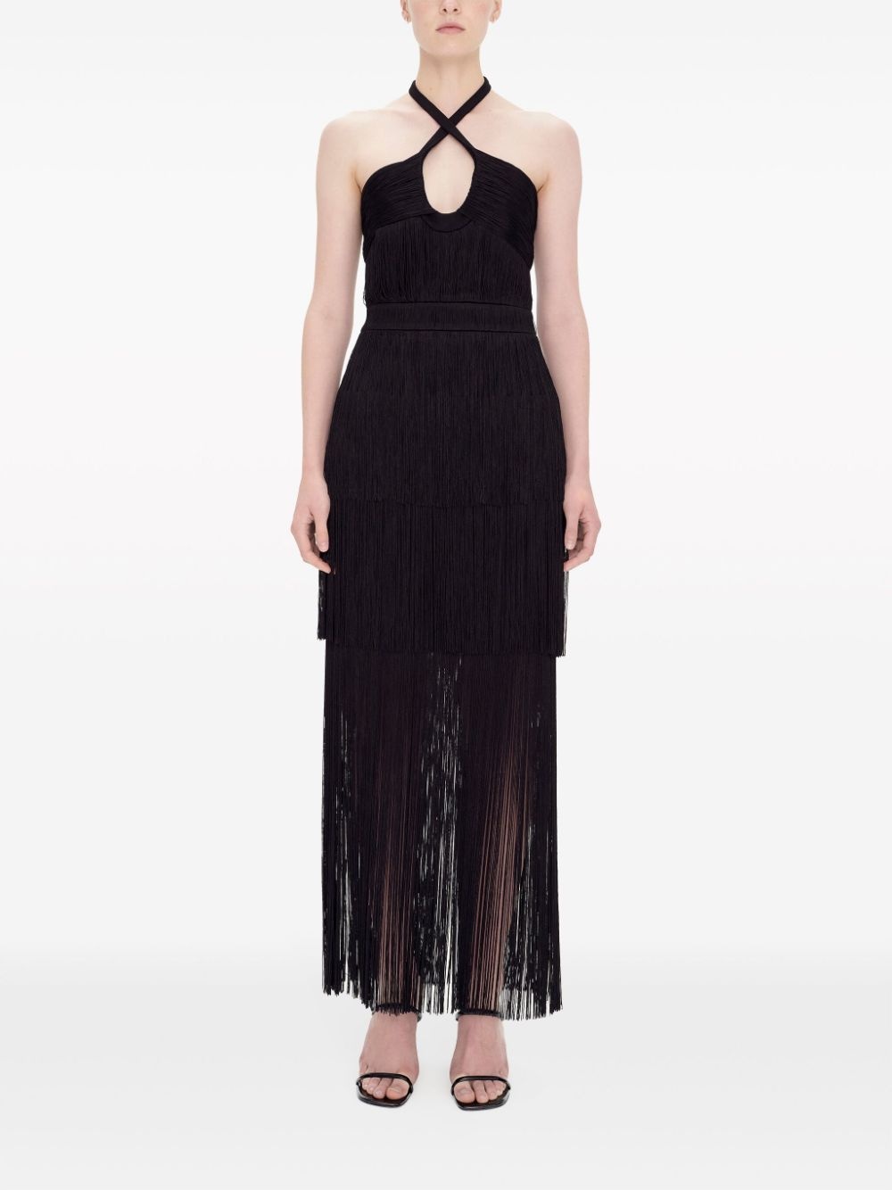 Baldwin fringed maxi dress - 2