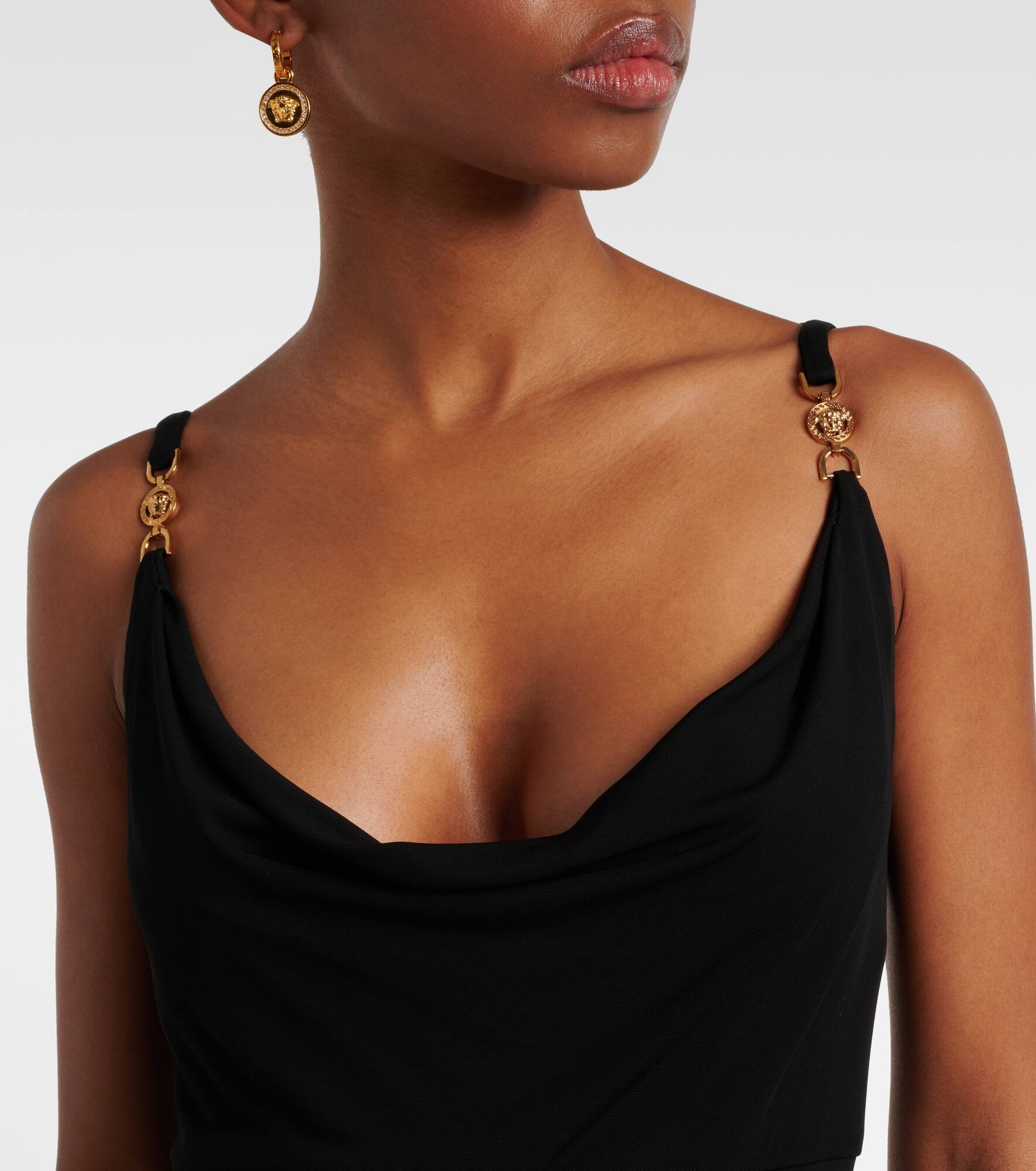Medusa '95 crêpe midi dress - 4