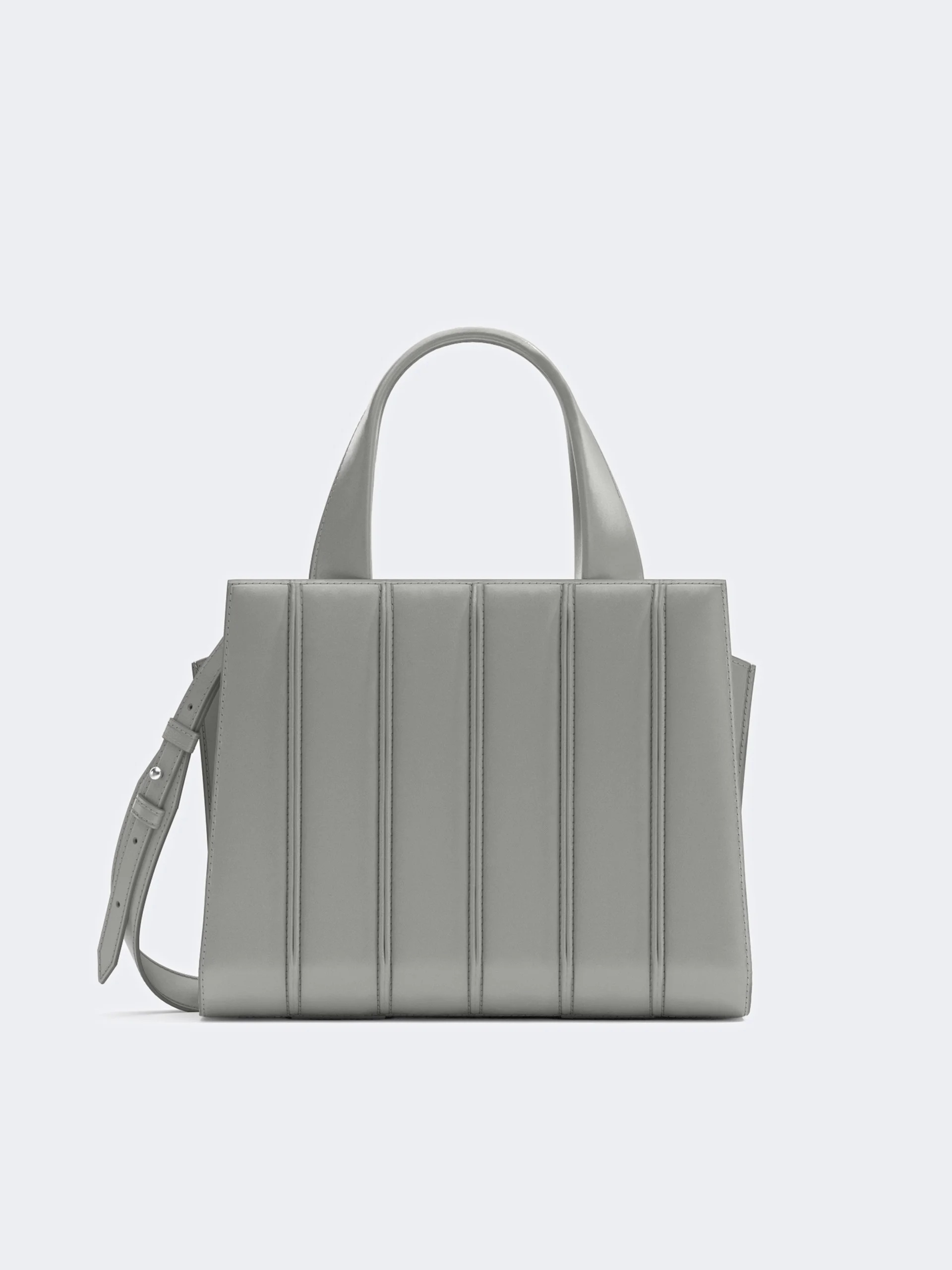 WHITNEYBAG5 Max Mara Whitney Bag 5 - Medium - LIGHT GREY - 1