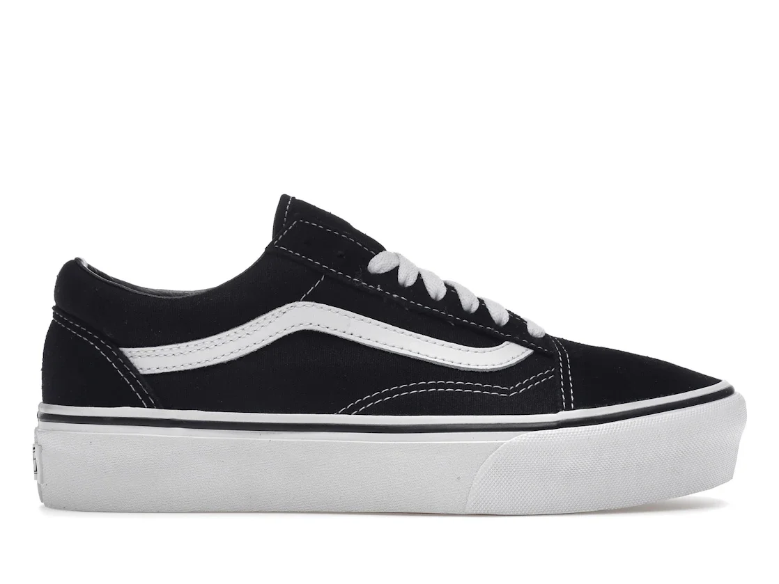 Vans Old Skool Platform Black White - 1