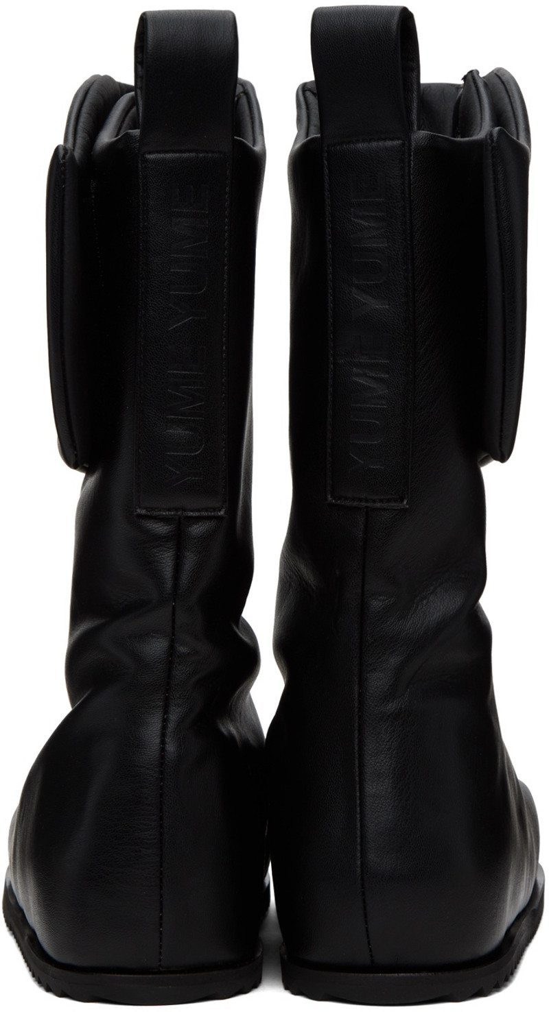 YUME YUME Black Truck Boots outlook