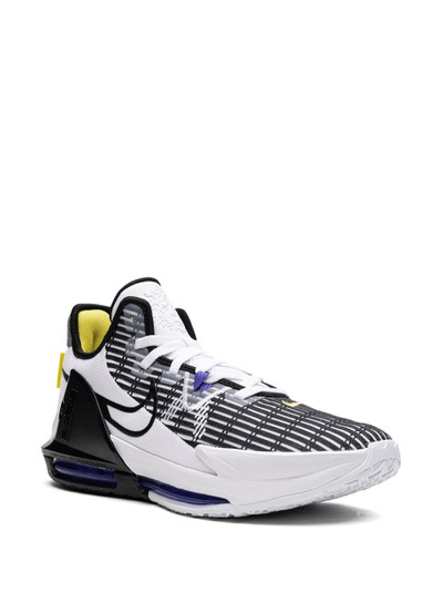 Nike LeBron Witness VI "Lakers Home" sneakers outlook