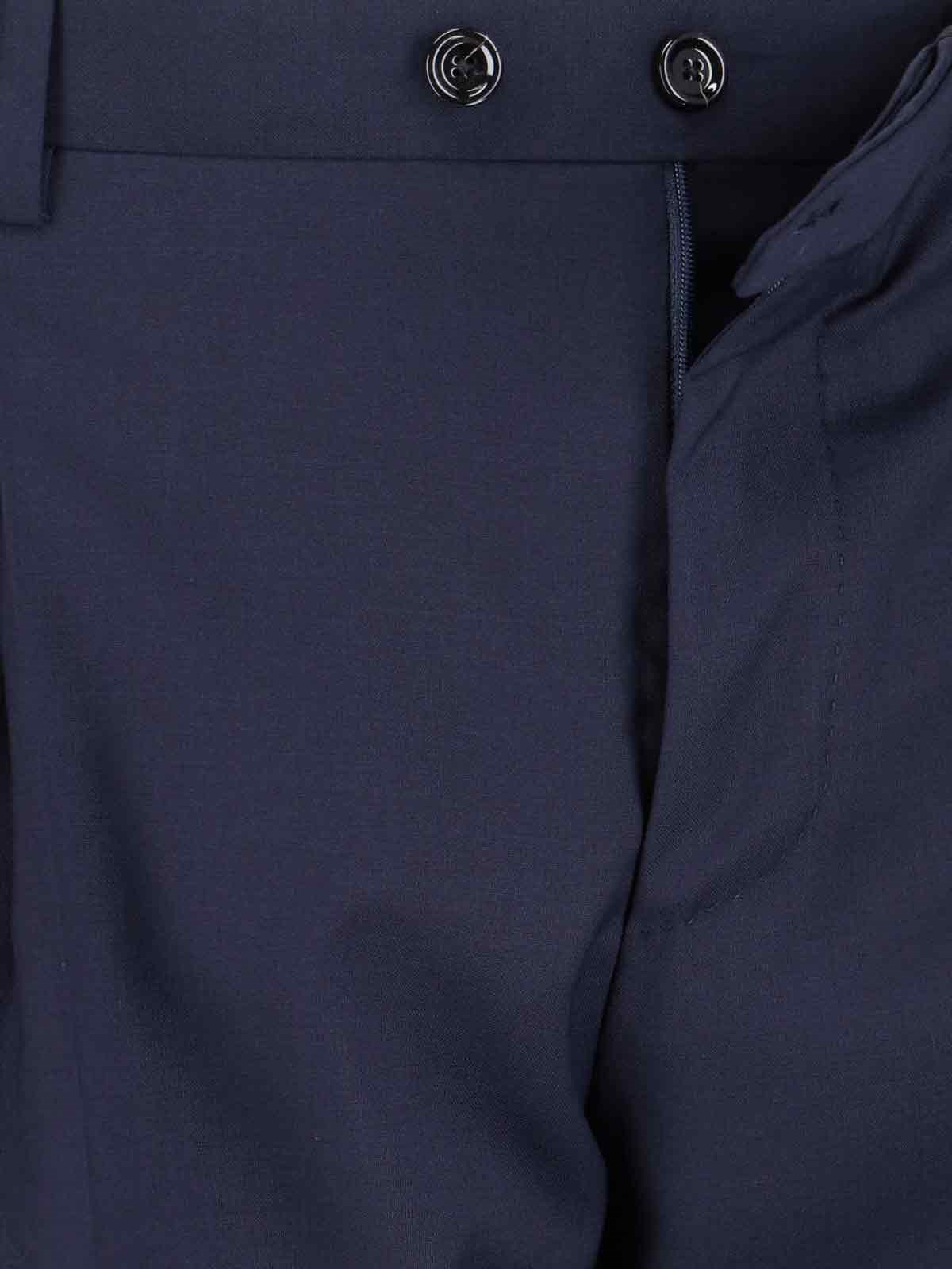 SINGLE-BREASTED VIRGIN WOOL SUIT - 5