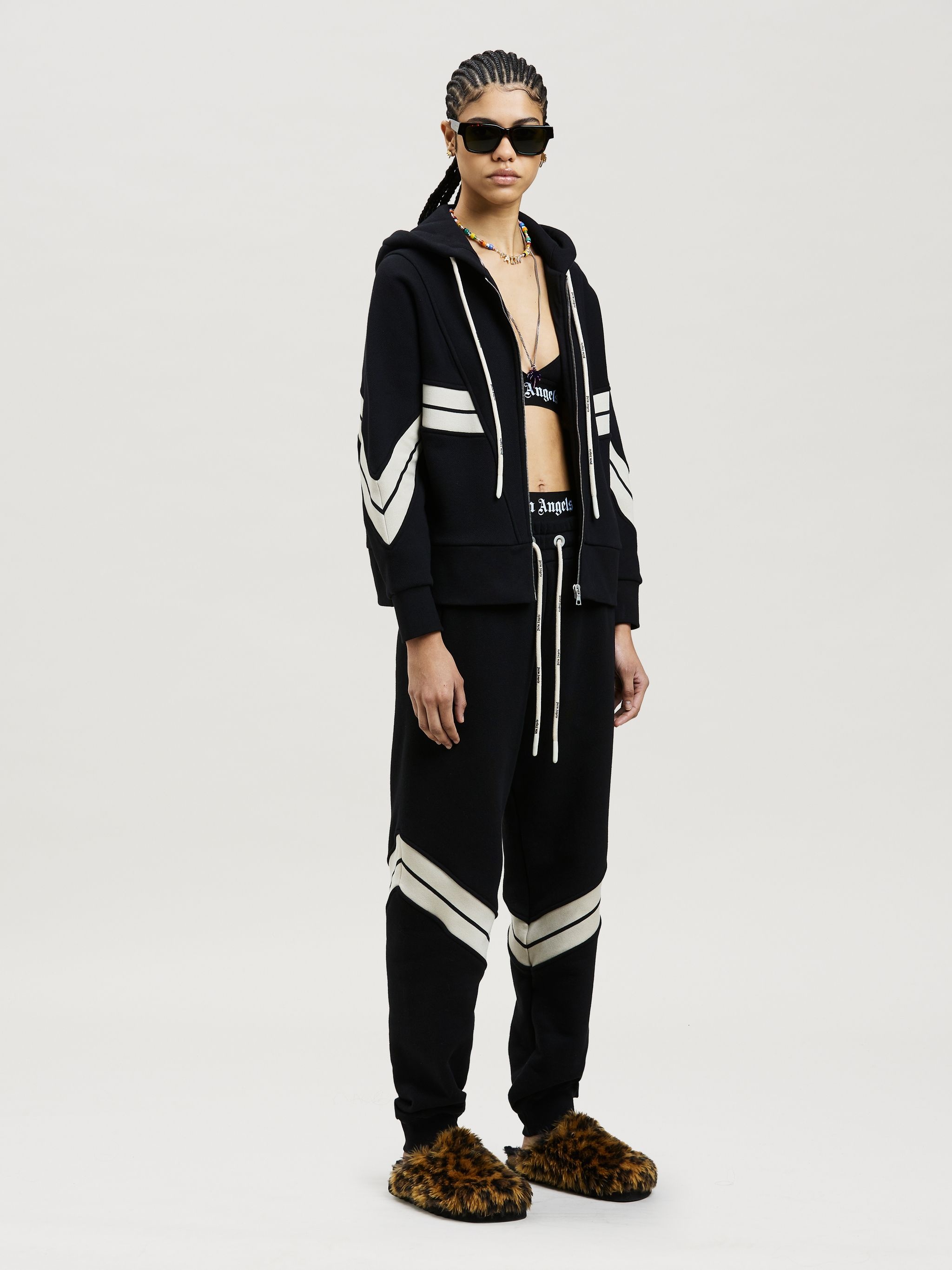 TRACK RIB SWEATPANTS - 2
