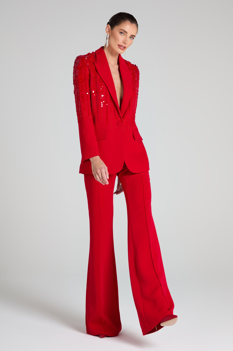 Lucille Red Blazer 7