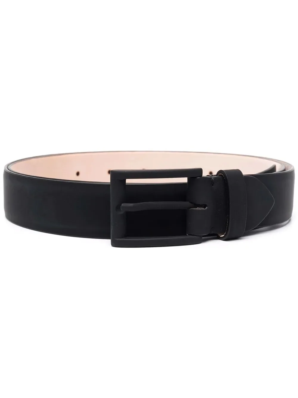 tonal-buckle leather belt - 1