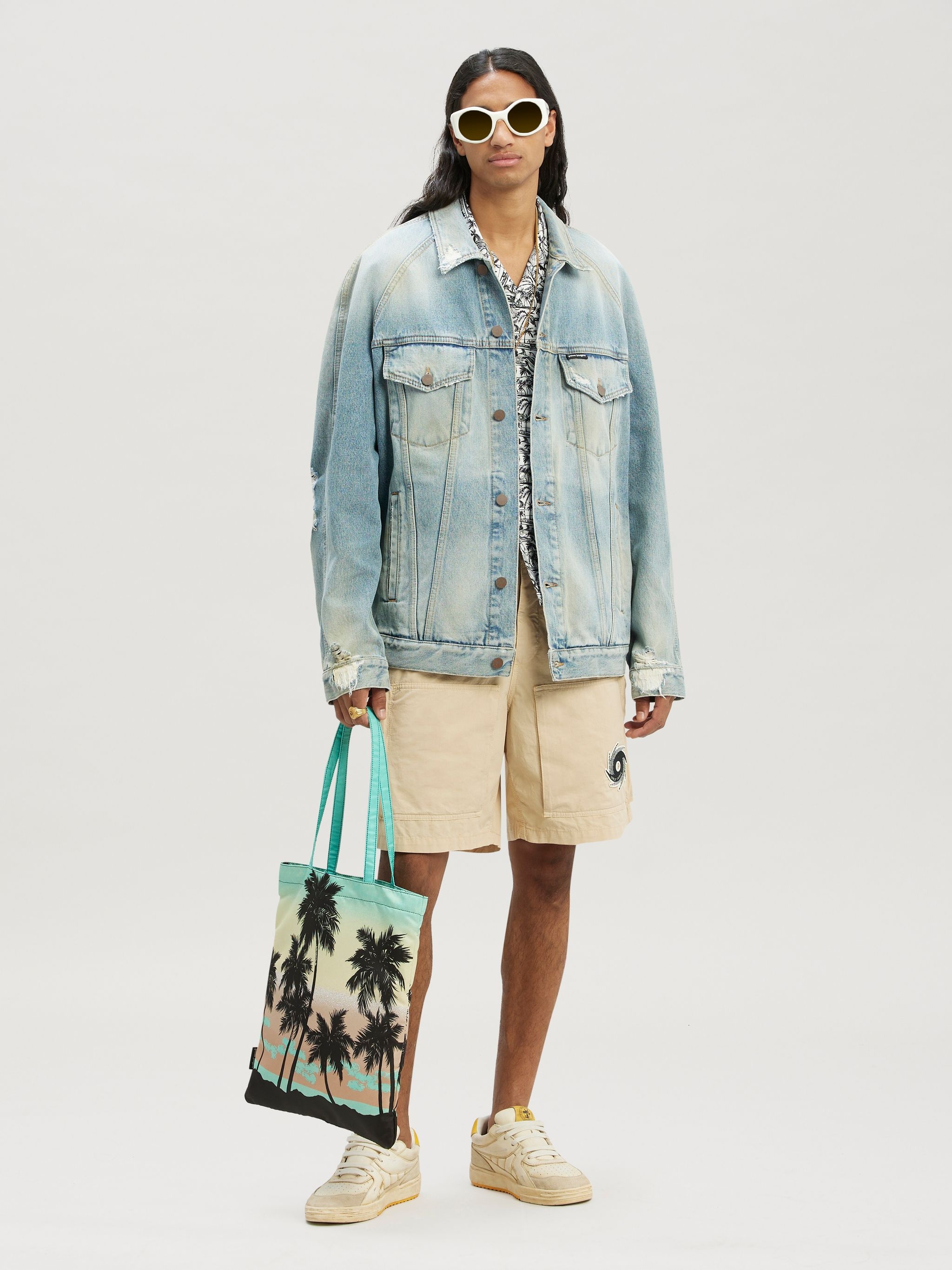 Light Wash Sunset Loose Denim - 2