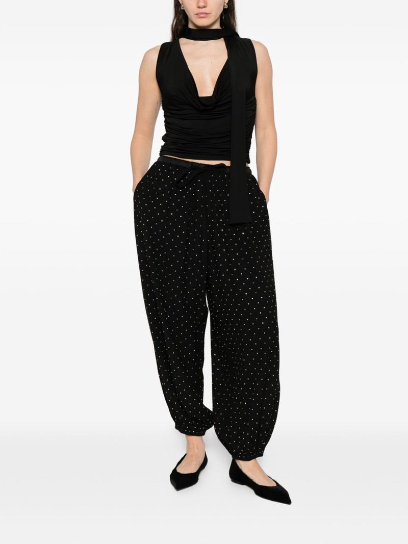 Sandro embellished tapered trousers outlook