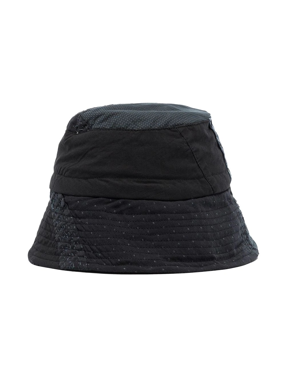 Shirting patchwork bucket hat - 4