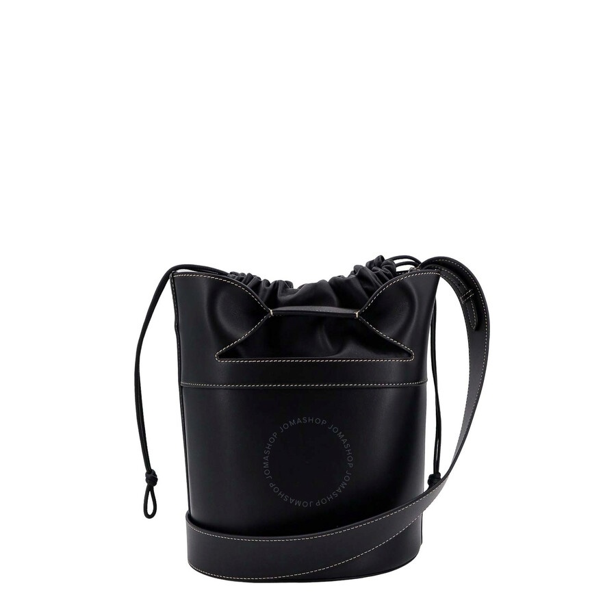 Alexander Mcqueen Logo-Stamp Leather Bucket Bag - 2