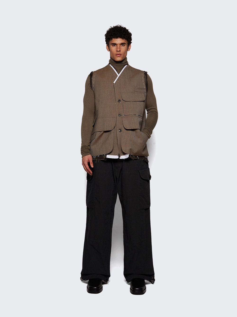 Gilet Vest Olive - 5