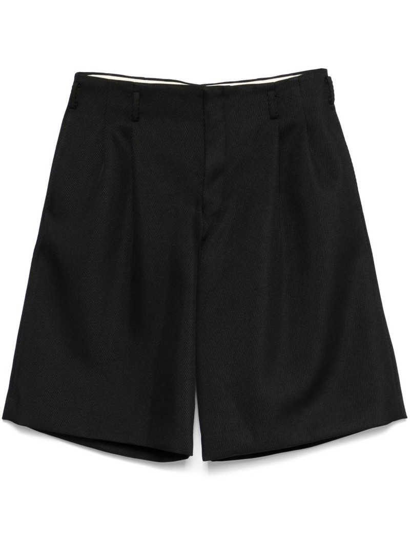 twill-weave shorts 1