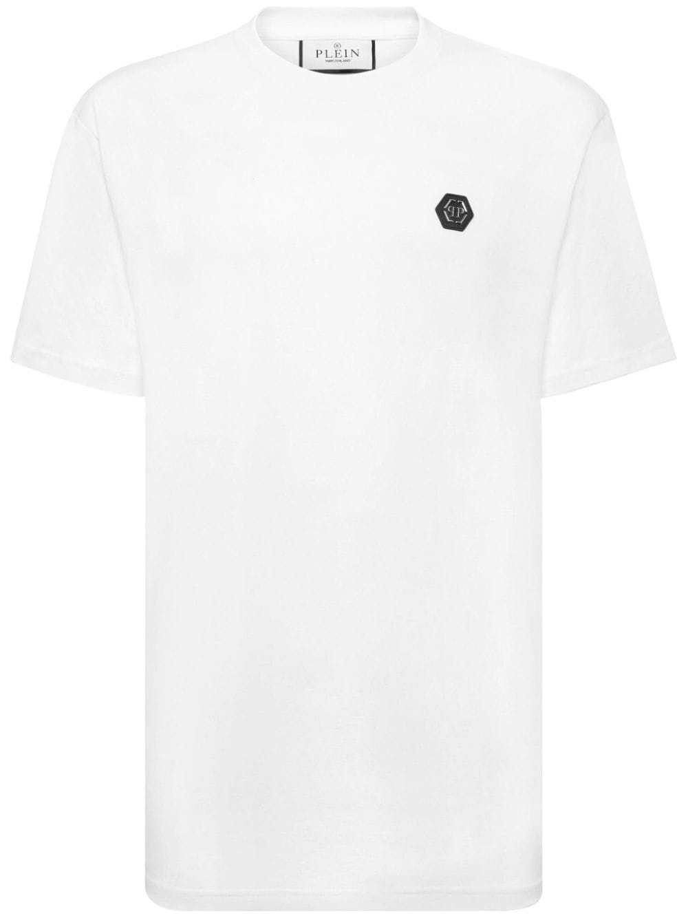 Hexagon cotton T-shirt - 1