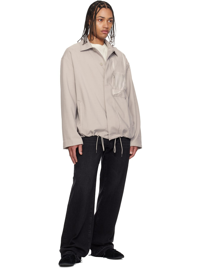 Y-3 Gray Utility Blouson Jacket outlook