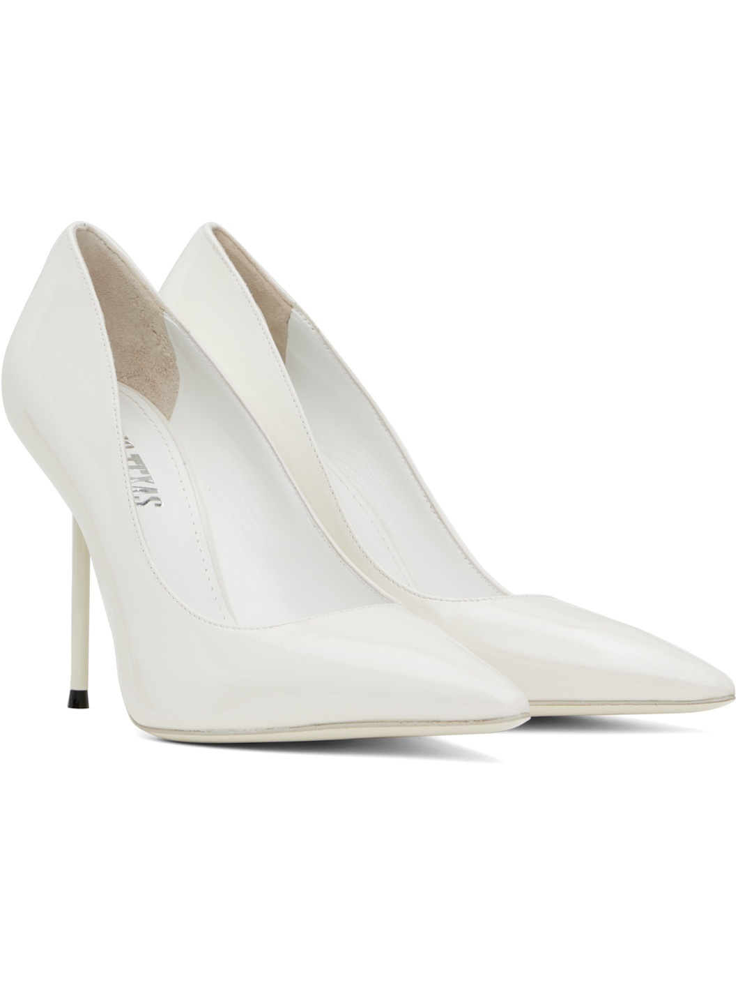 White Lidia Heels - 4