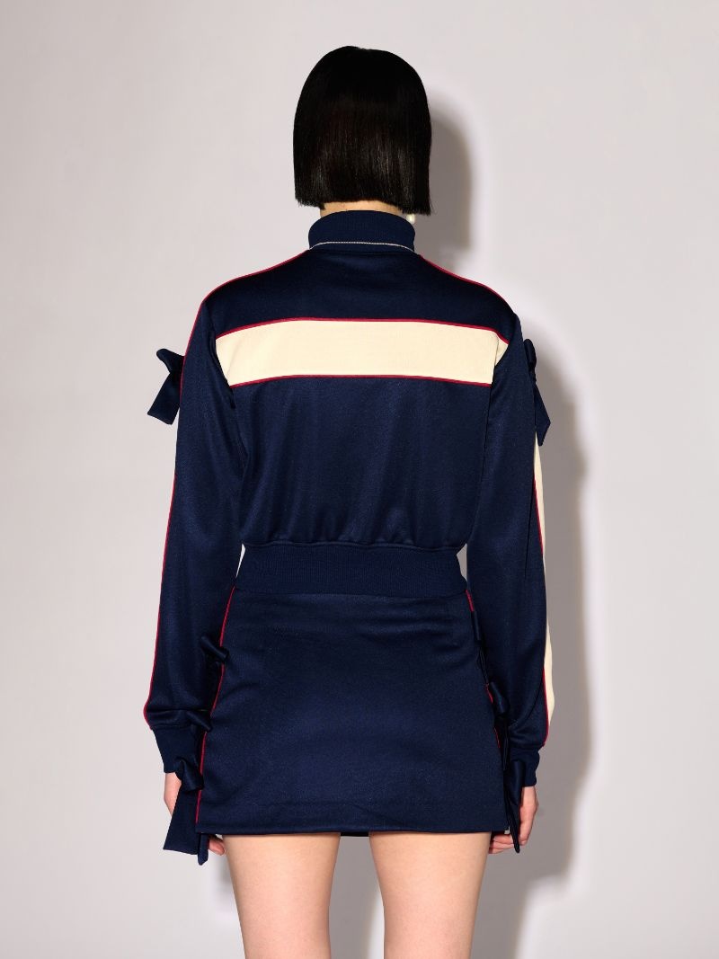 TRACK RIBBON JACKET - 4