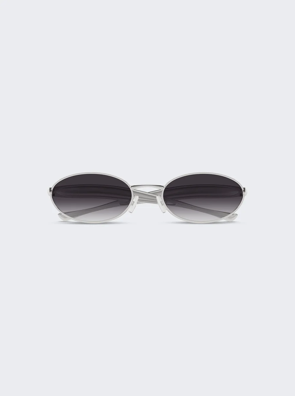 Sardine Oval Sunglasses Silver - 1