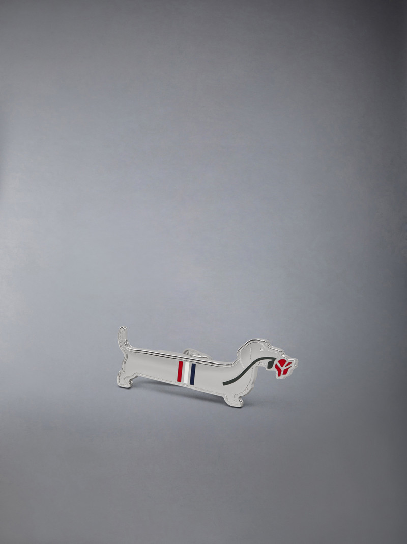 Thom Browne STERLING SILVER LIMOUSINE HECTOR TIE BAR outlook