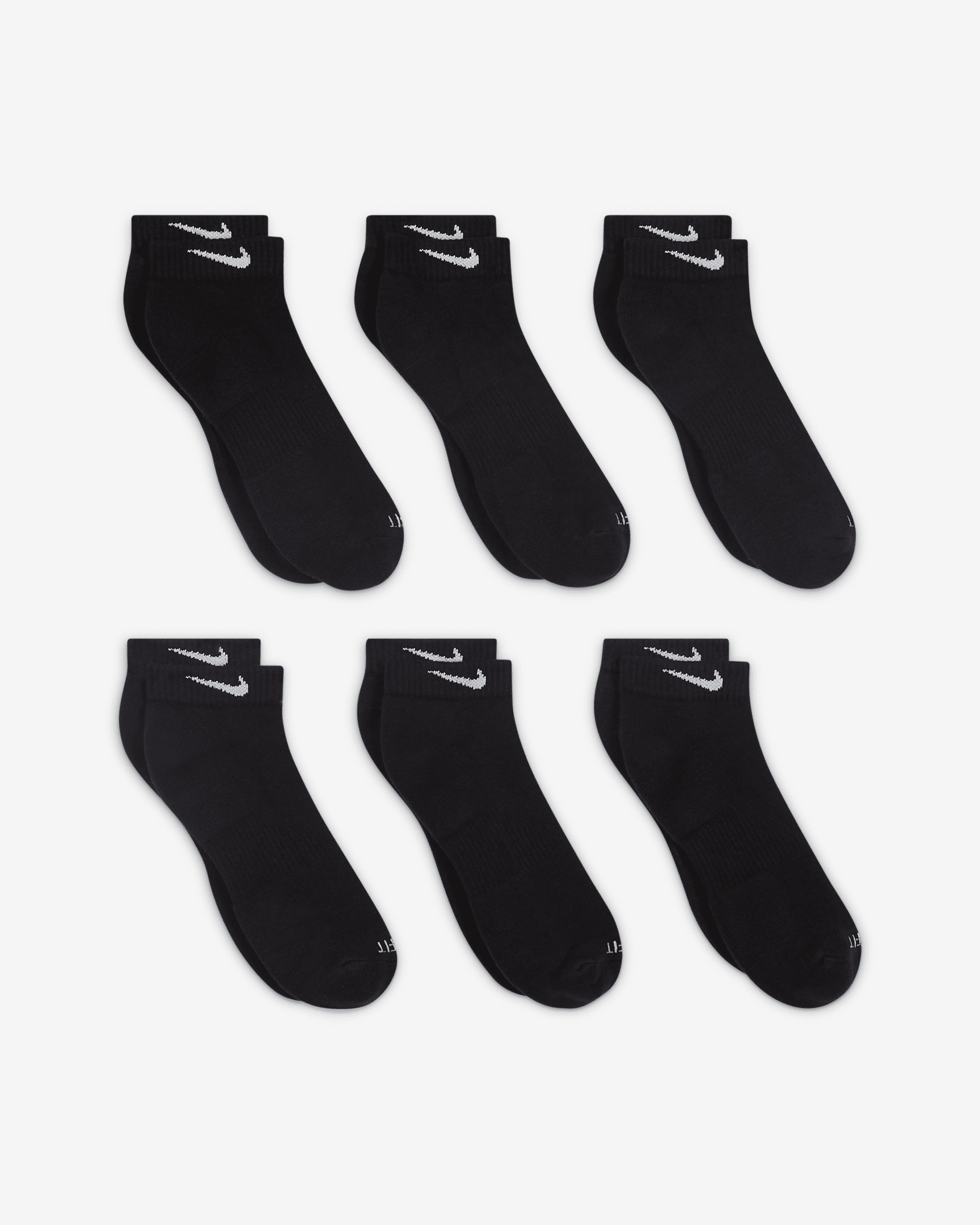 Nike Everyday Plus Cushioned Training Ankle Socks (6 Pairs) - 3
