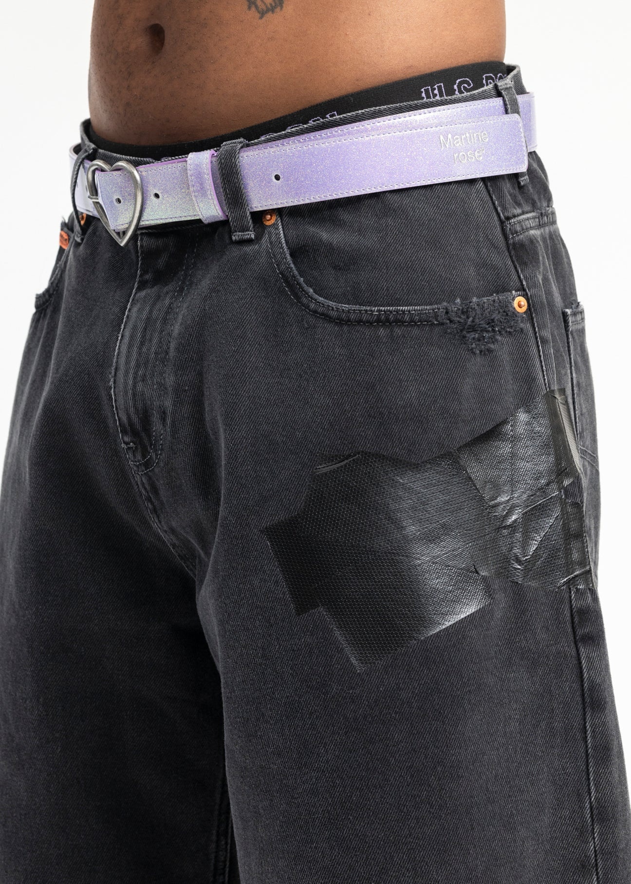 小物 wimpm Martine Rose 24SS charm belt Lilac-Glitter-Charm-Belt-