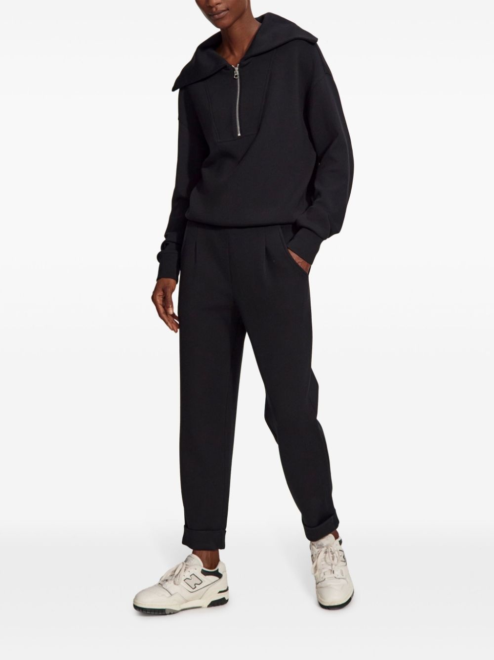 The Rolled pleated track pants - 2