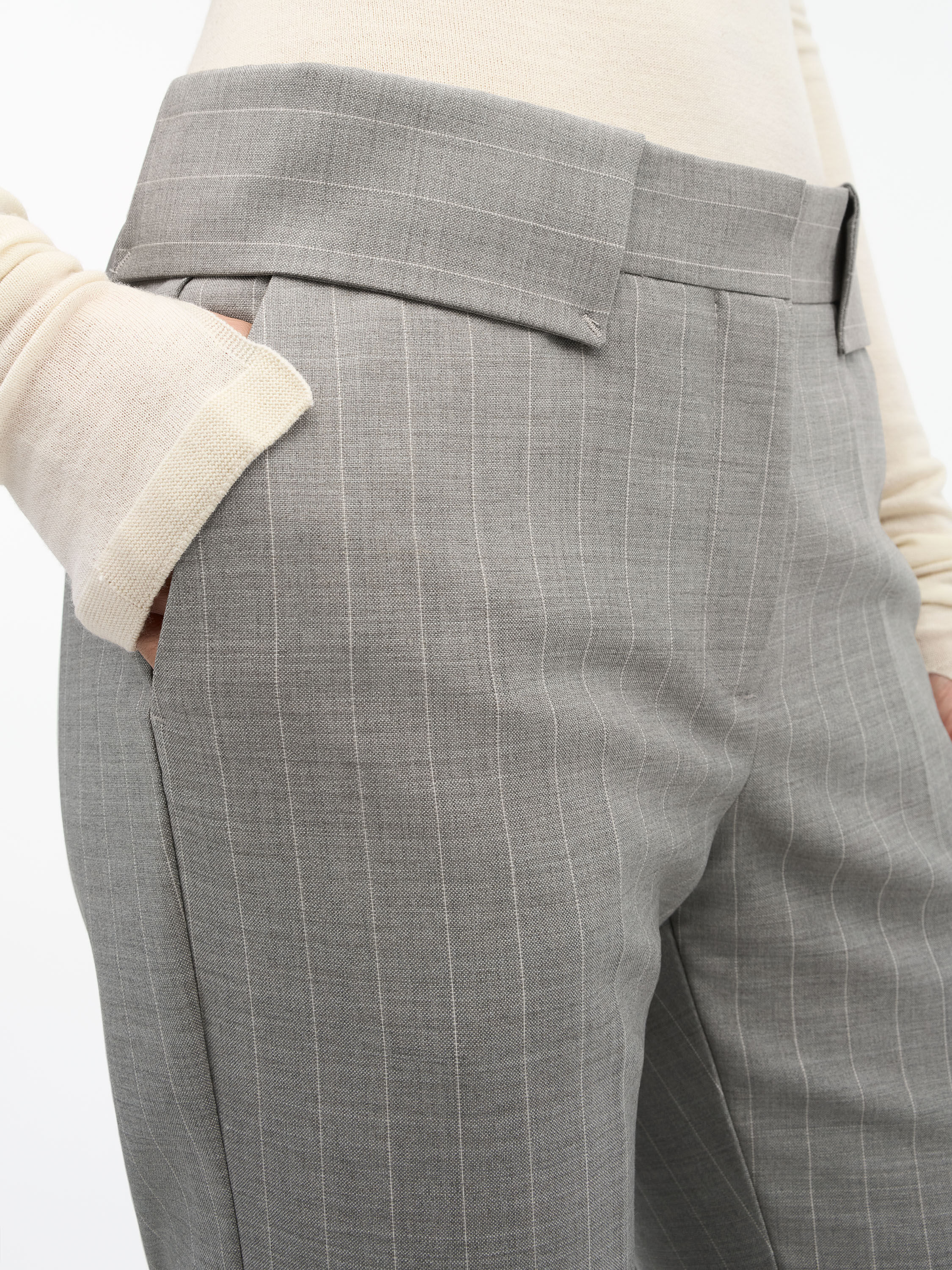 Juli Bootcut Wool Trousers - 5