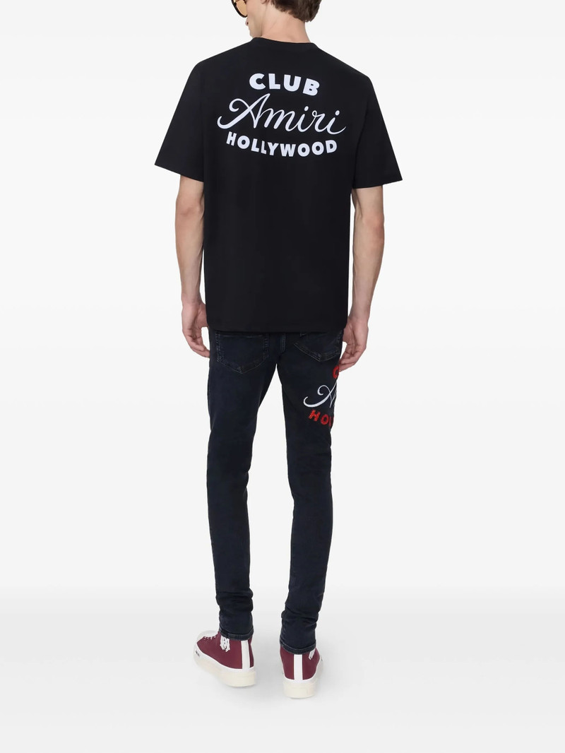 AMIRI Amiri Logo-print Crew-neck T-shirt outlook