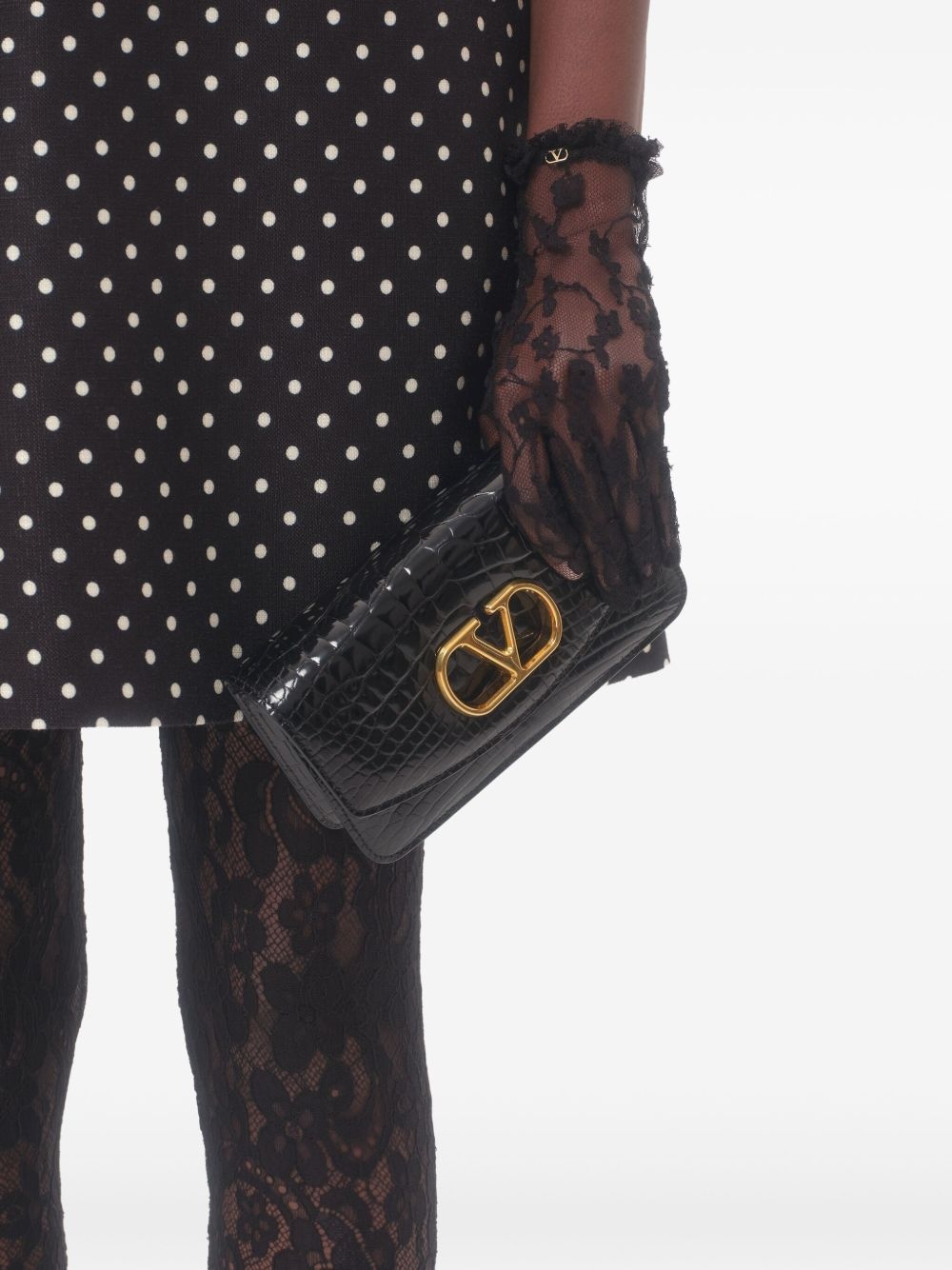 Valentino Women Dotted Mini Dress - 5