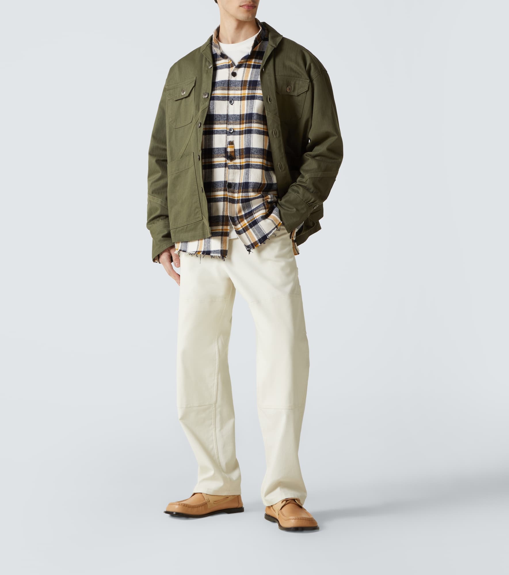 Plaid cotton shirt - 2