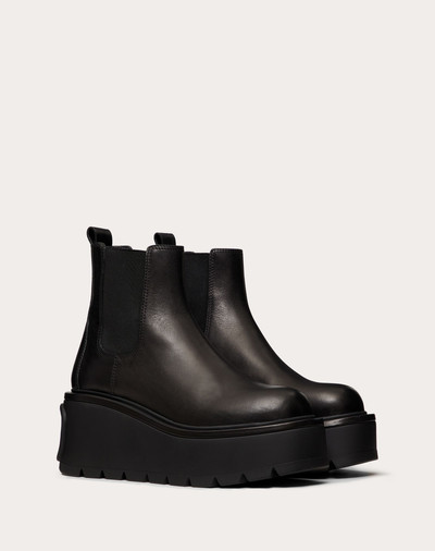 Valentino Uniqueform Calfskin Ankle Boot 85 mm outlook