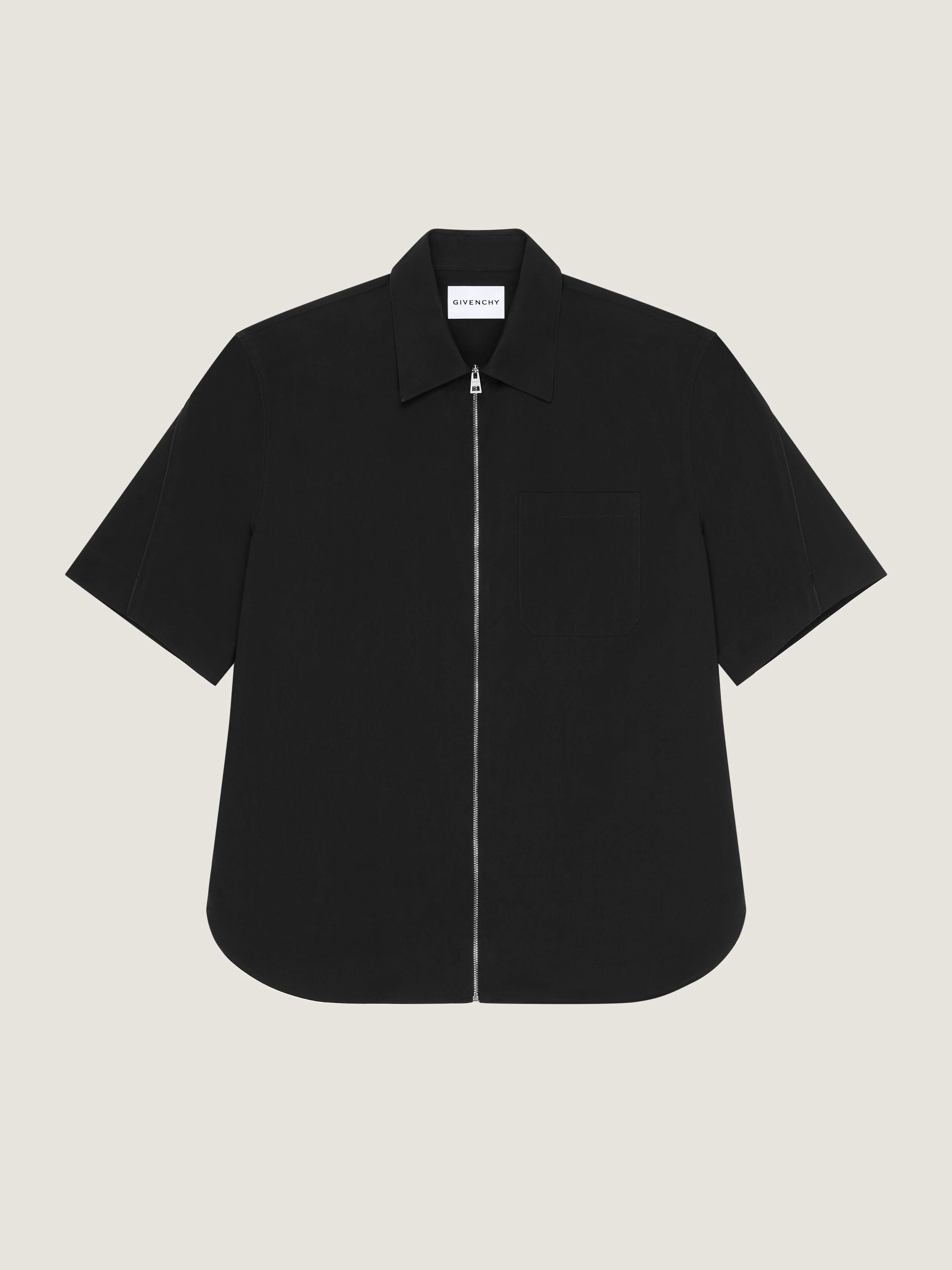 COUTURE SEAM ZIPPED SHIRT - 1