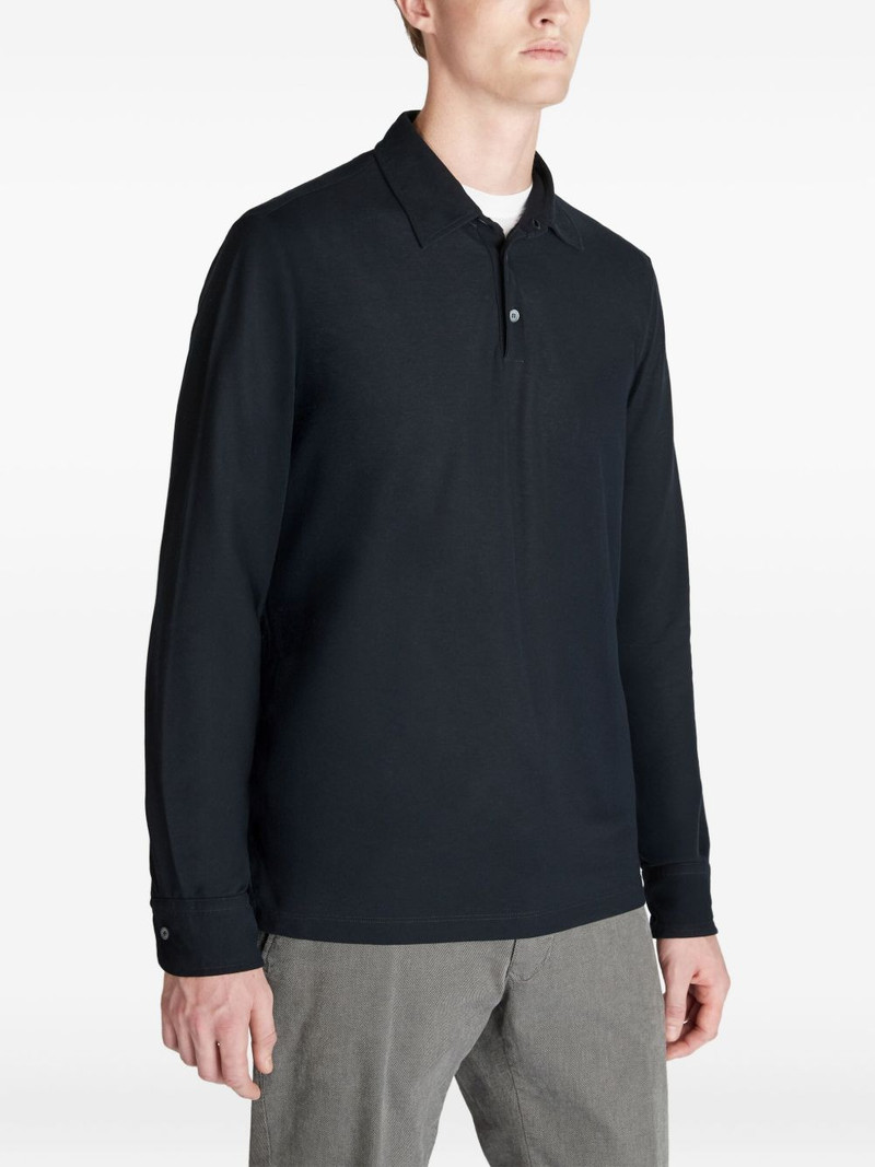 long-sleeve polo shirt 3