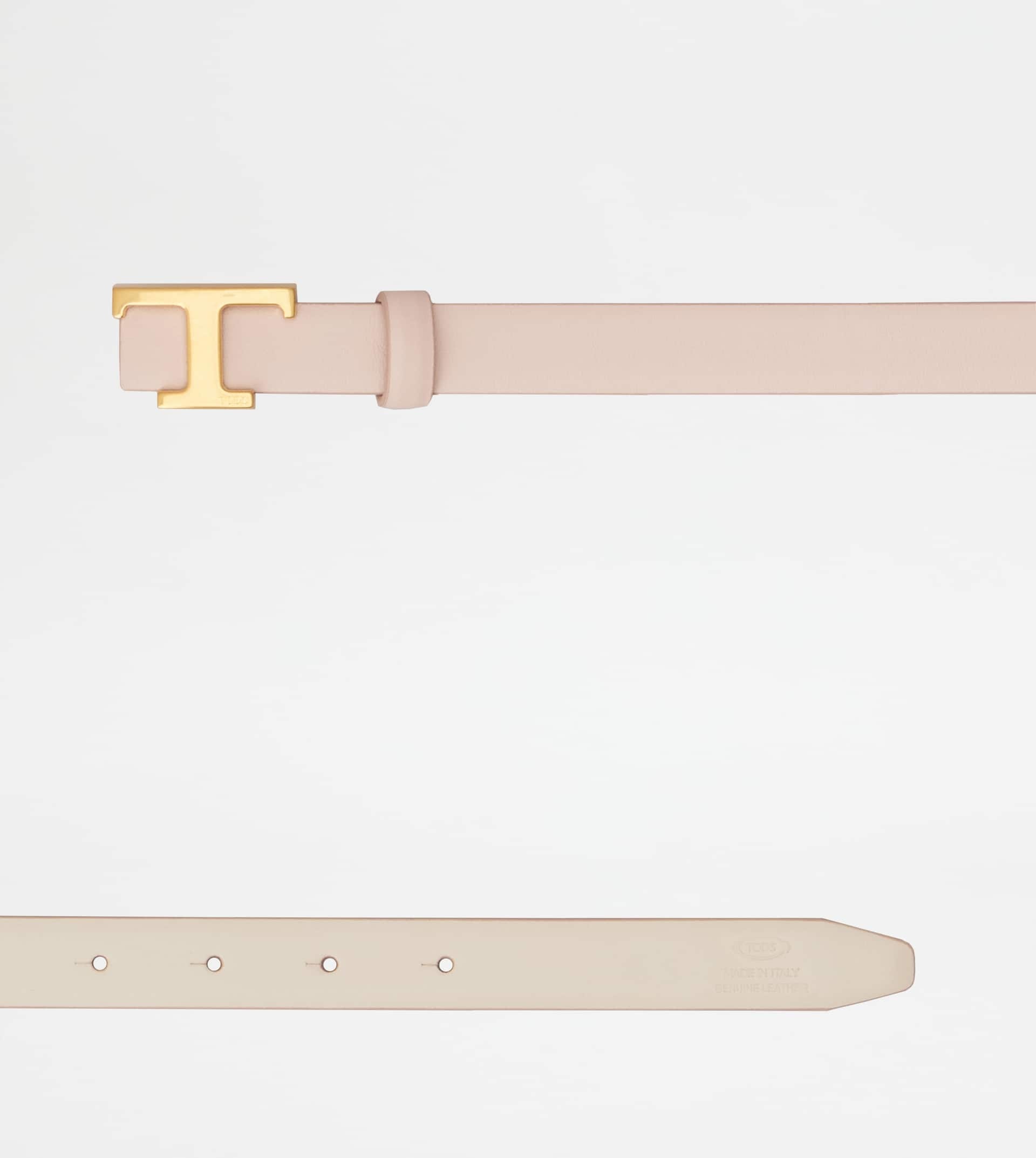 T TIMELESS REVERSIBLE BELT IN LEATHER - 3