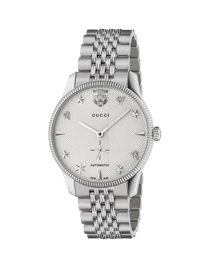 Stainless Steel Bracelet Watch - 1