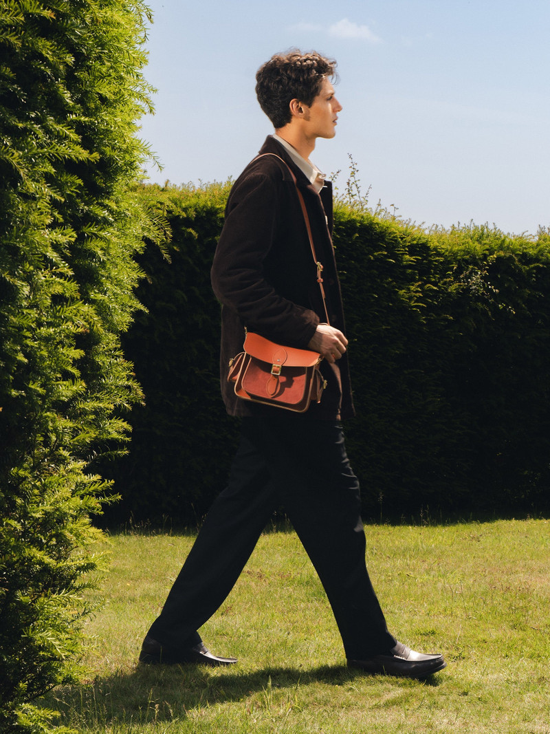 The Traveller - Cinnamon with Suede 6