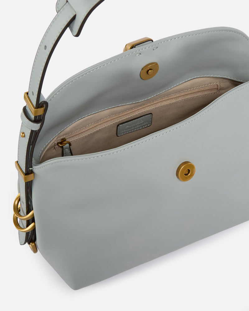 SADDLE BAG SMALL LEATHER SHOULDER BAG 4