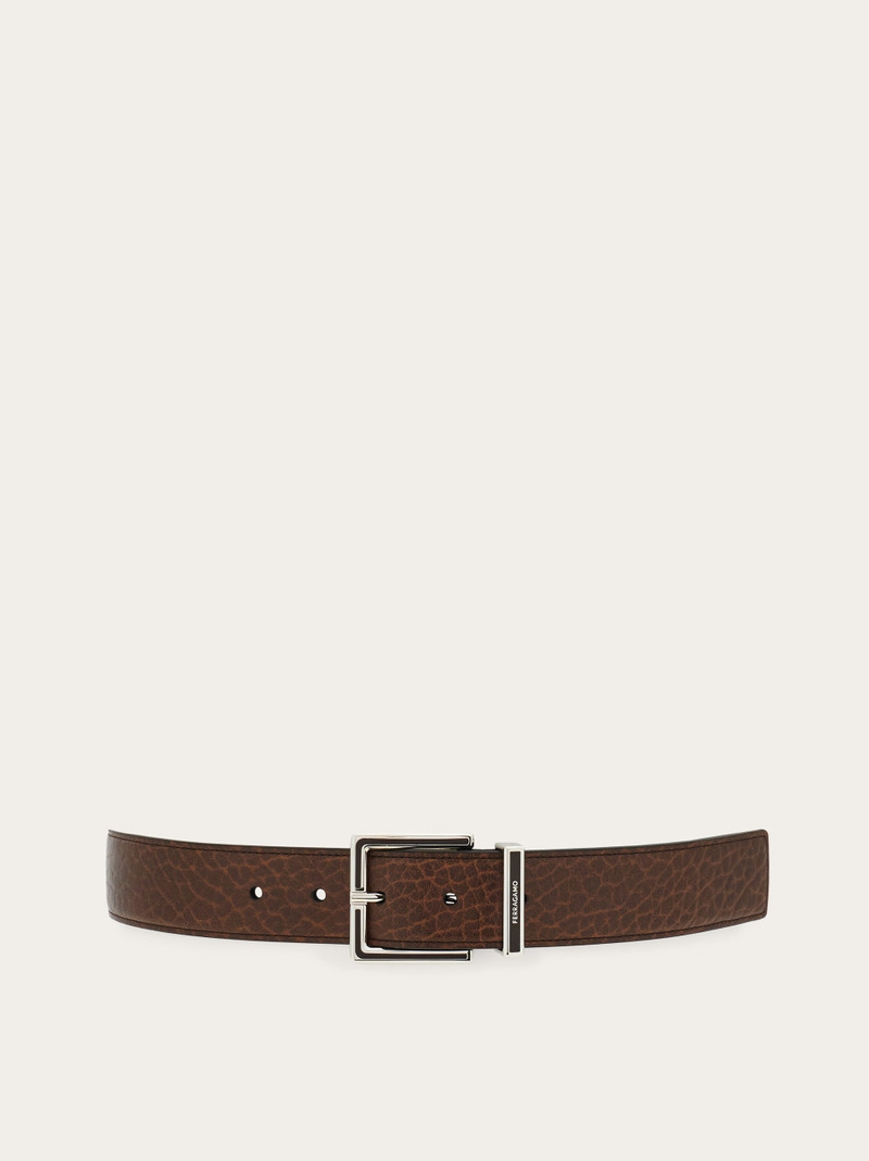Fixed belt with a square buckle 1