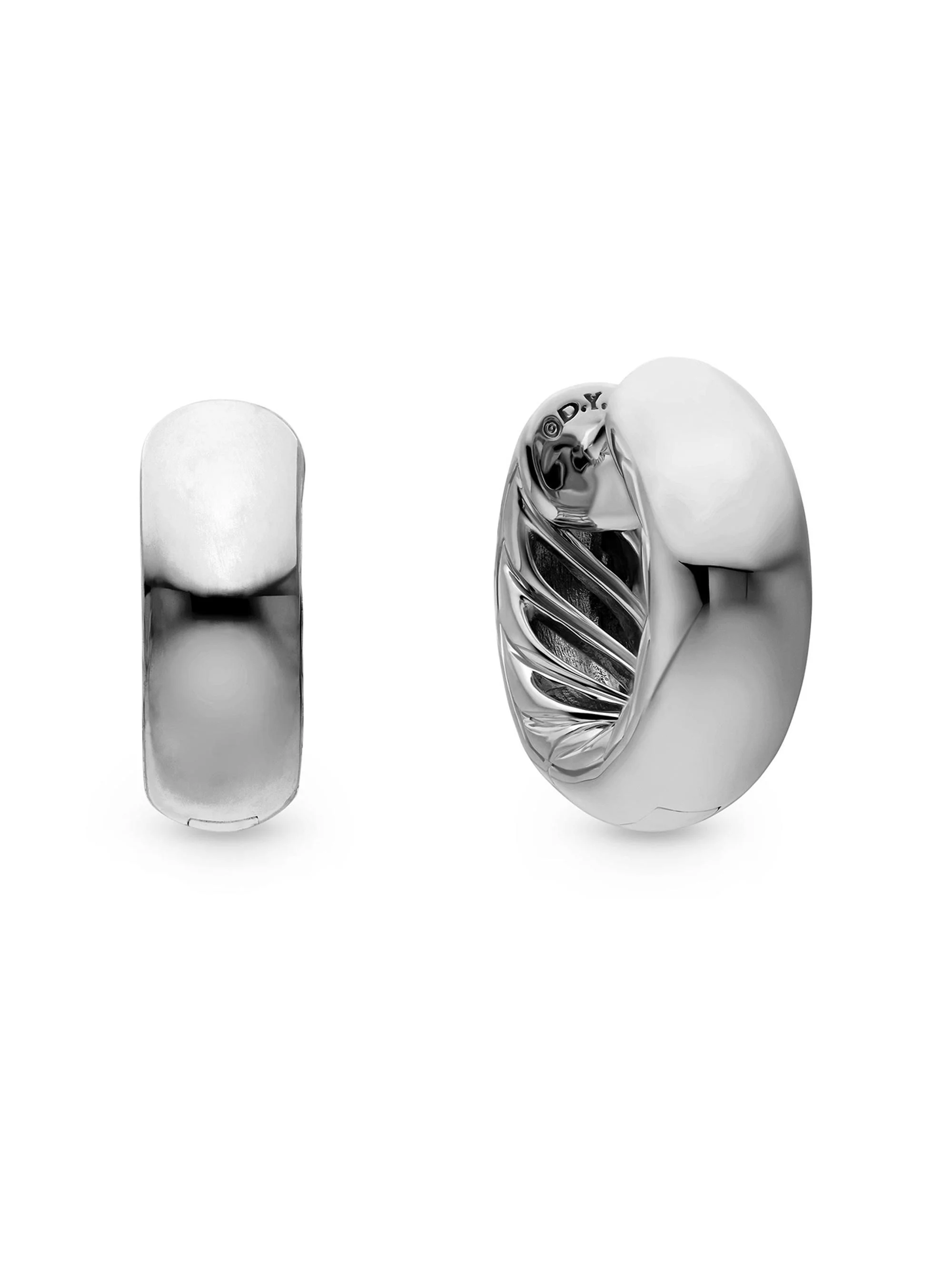 Women's Mercer Micro Hoop Earrings in Sterling Silver - Silver - 1