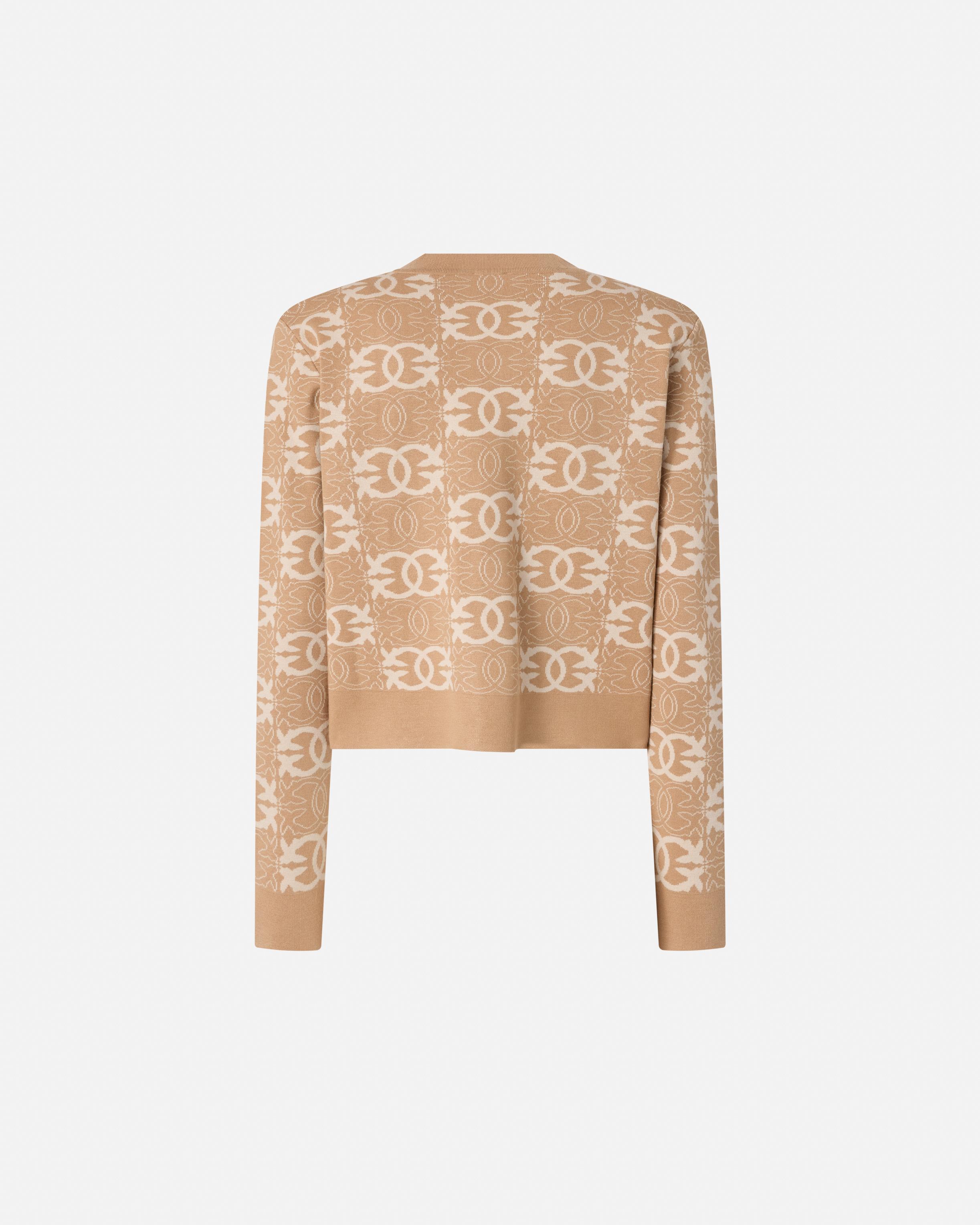 CARDIGAN WITH LOVE BIRDS LOGO - 2
