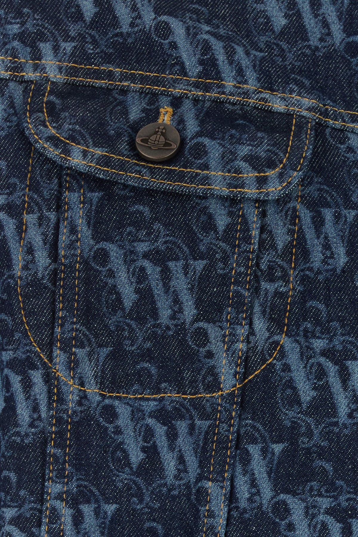 Printed denim Stormrider jacket - 3