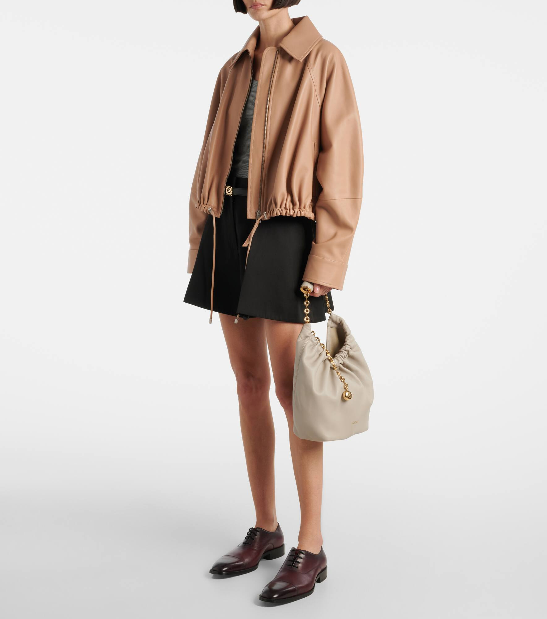 Squeeze Small leather shoulder bag - 5