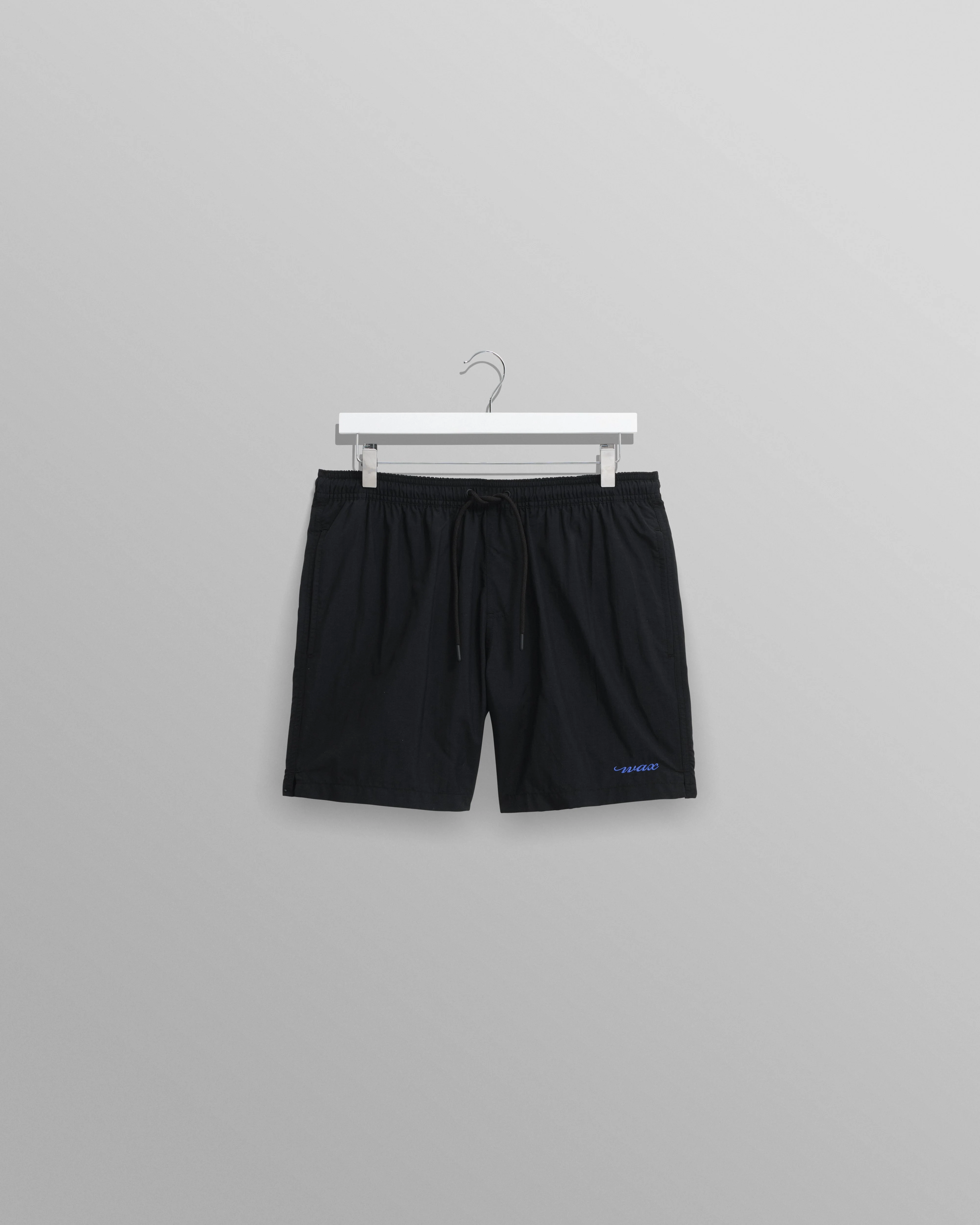 Brockwell - Black Logo Swim Shorts - 1