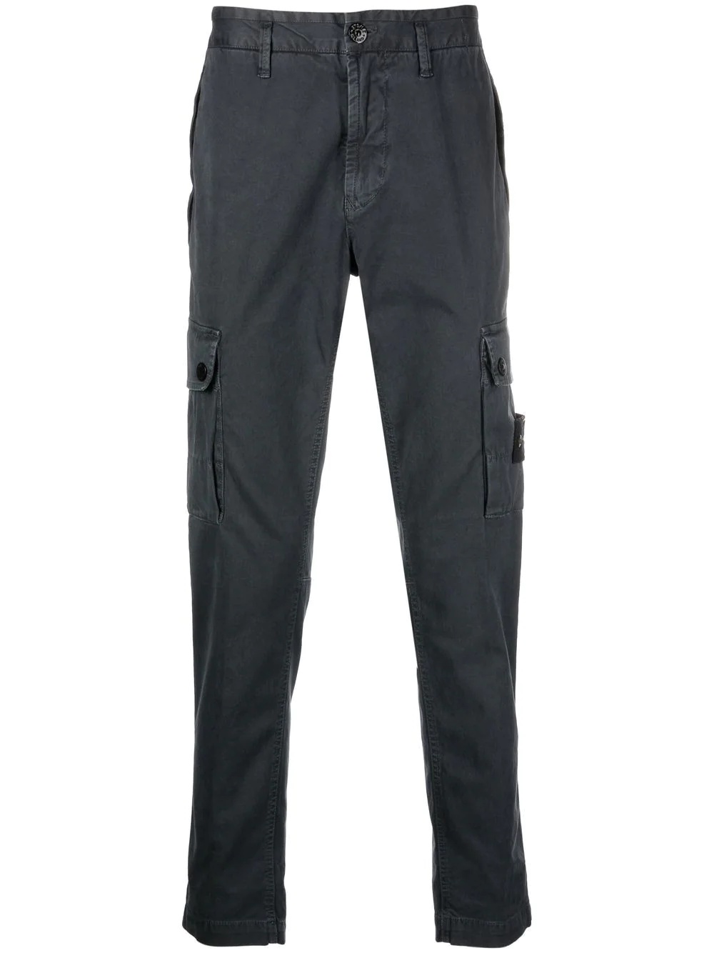 Compass-patch cargo trousers - 1