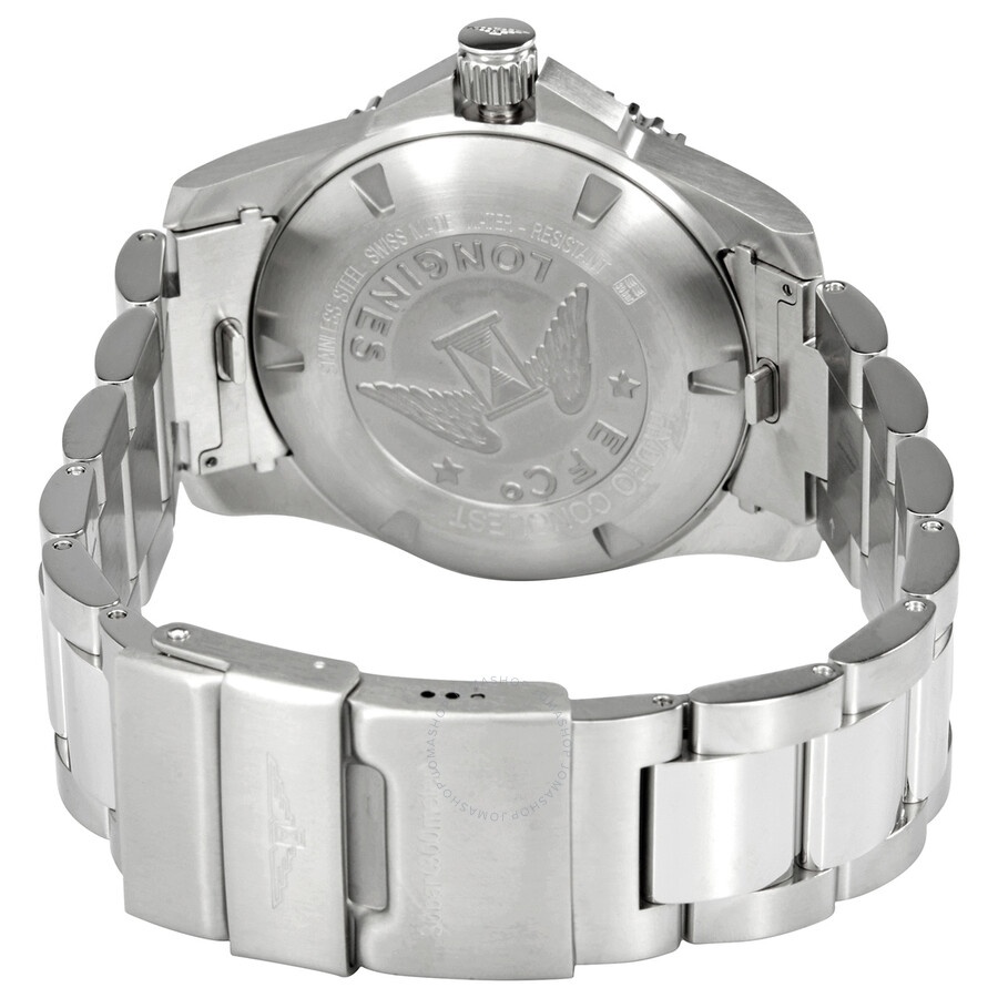 Longines HydroConquest Automatic Green Dial Men's Watch L3.785.4.06.6 - 3
