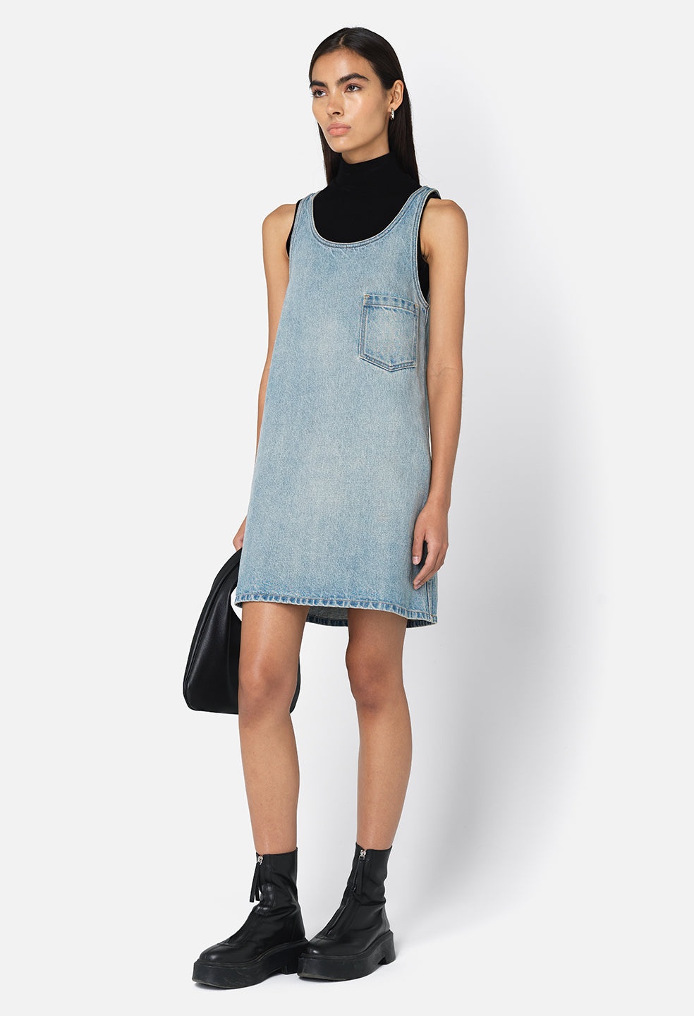 ROMA DENIM DRESS - 5