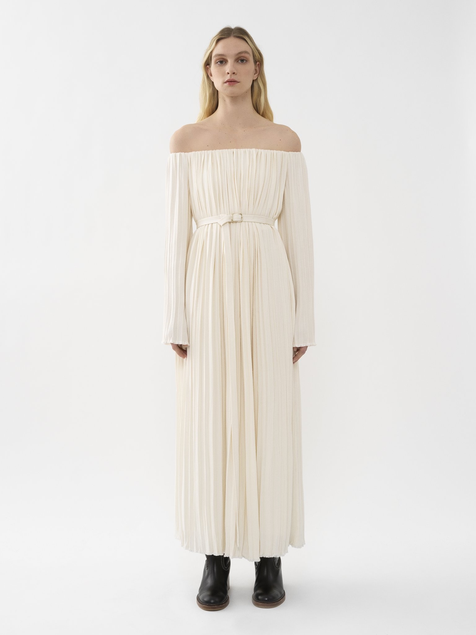 PLEATED DRESS - 2