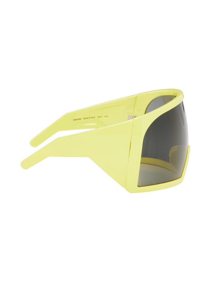 Rick Owens Yellow Kriester Sunglasses outlook