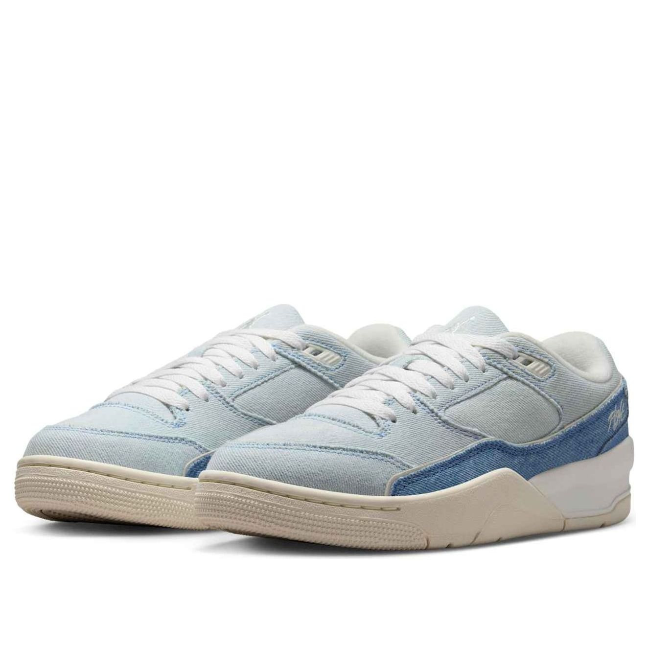(WMNS) Air Jordan Flight Court SE 'Worn Blue Denim'  IB4414-100 - 4