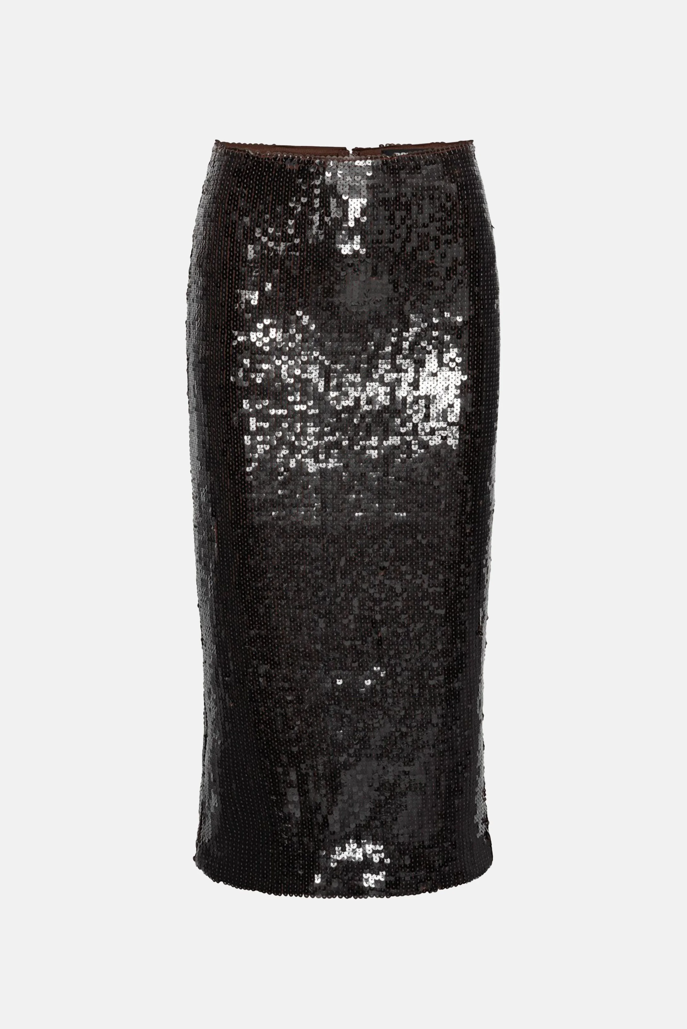 Pencil skirt with sequins. - 1