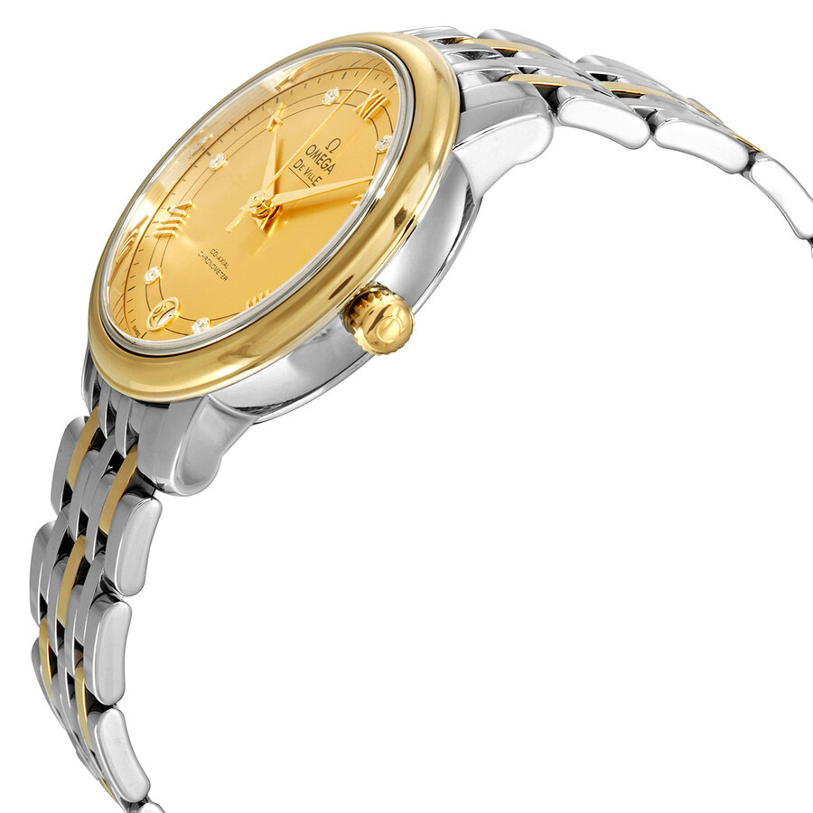 Omega De Ville Automatic Diamond Ladies Watch 424.20.33.20.58.002 - 2